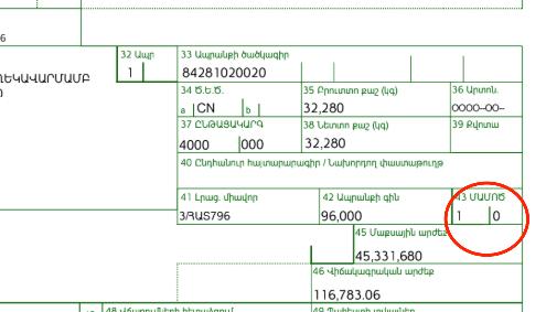 Customs Valuation Method 1